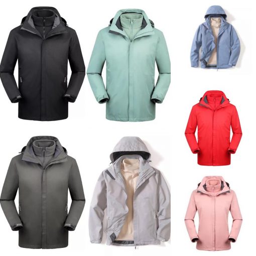 womens 3 in 1 hiking jacket colors