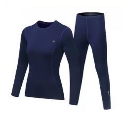 Xintown Womens Thermal Base Layer - navy blue
